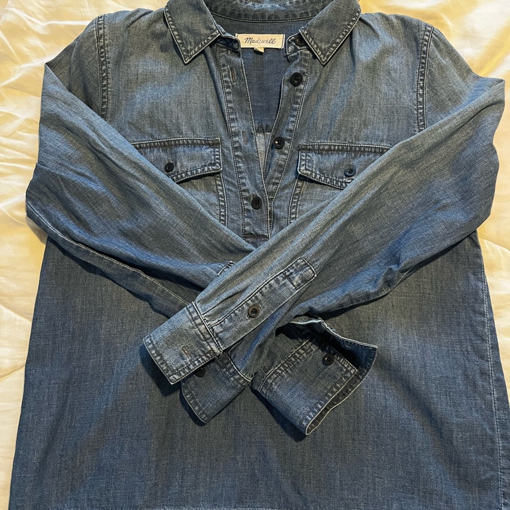 Madewell Classic Blue Denim Shirt